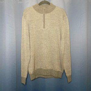 Tocco Toscano Grey Knit Sweater with Zipper